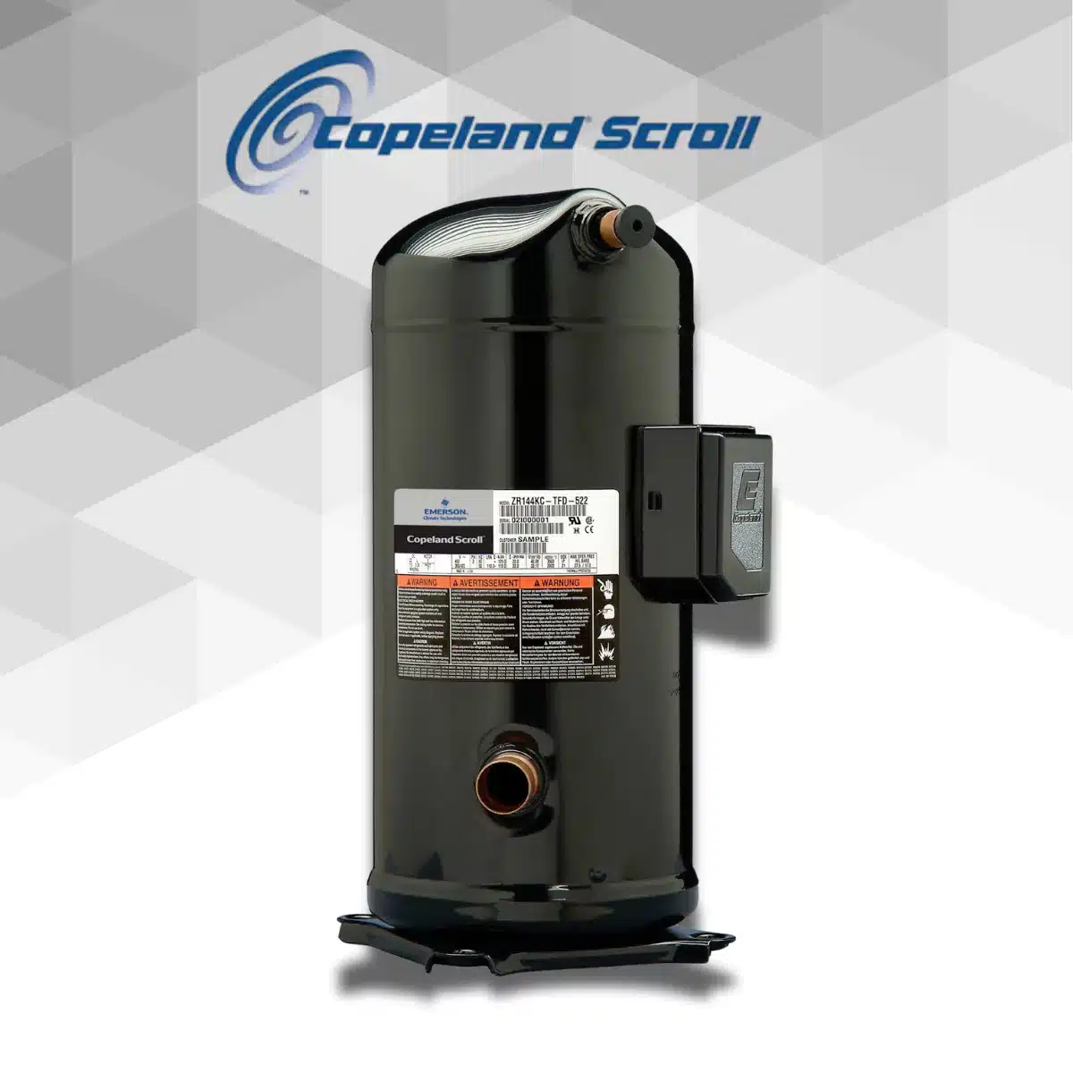 10 A/C Copeland Compressor - Image 1