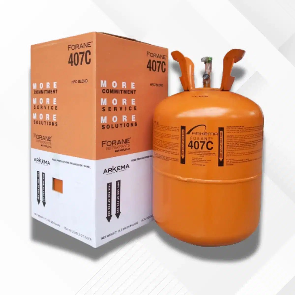 Refrigerant gas gas